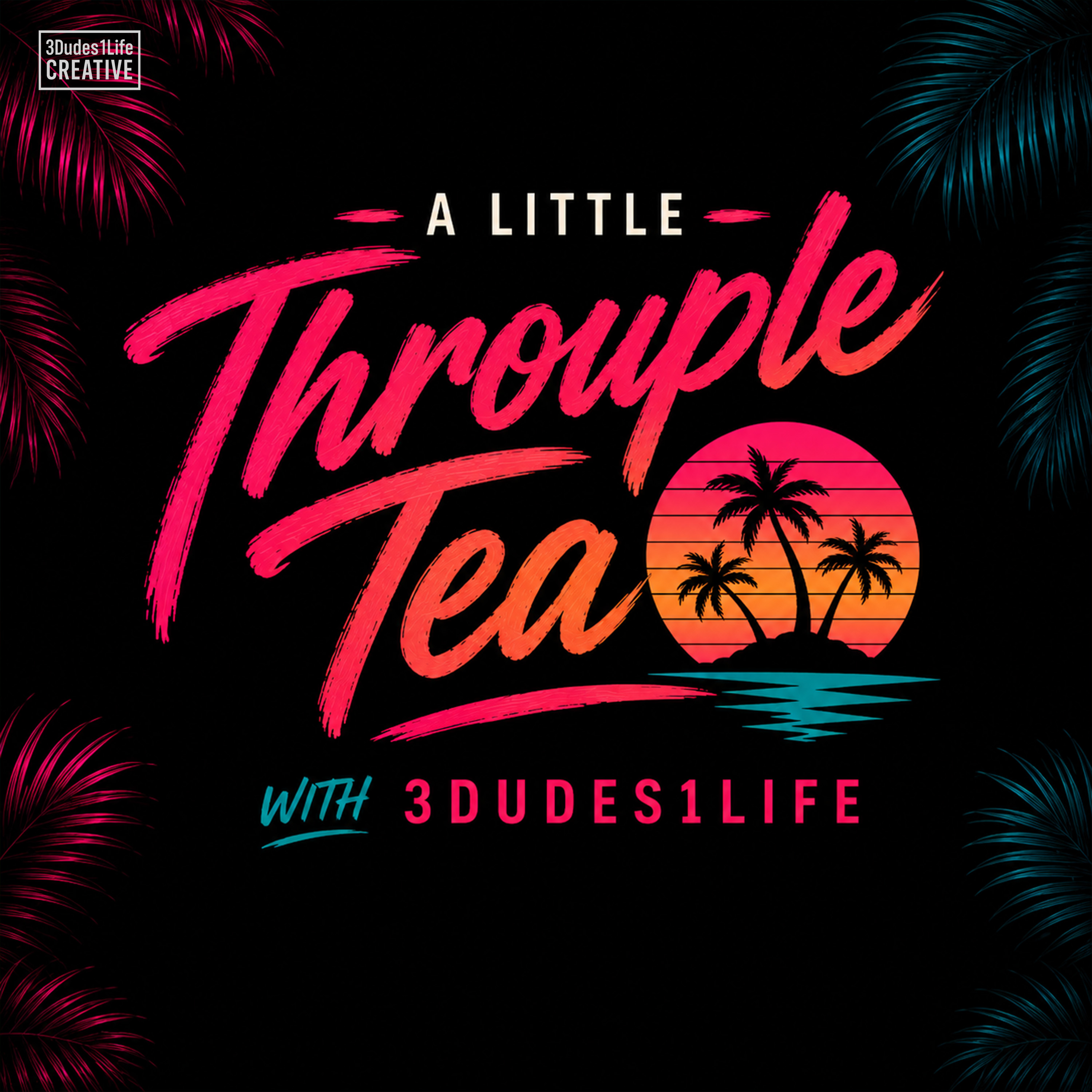 A Little Throuple Tea logo
